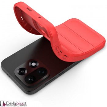Magic Shield guminis dėklas - raudonas (Oneplus 15)